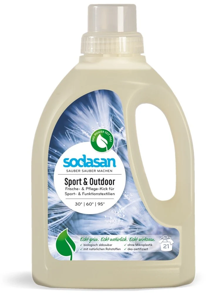 Waschmittel für Sport- und Membrangewebe BIO 750 ml SODASAN