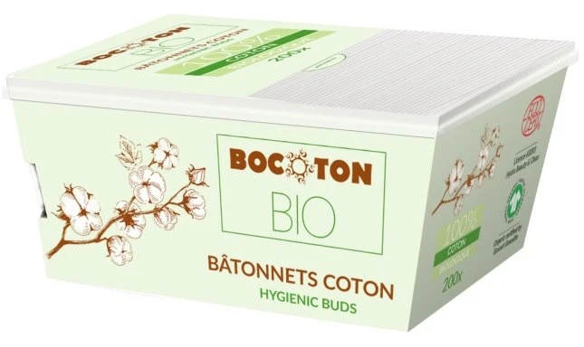 Kosmetische Stifte 200 Stück BIO BOCOTON