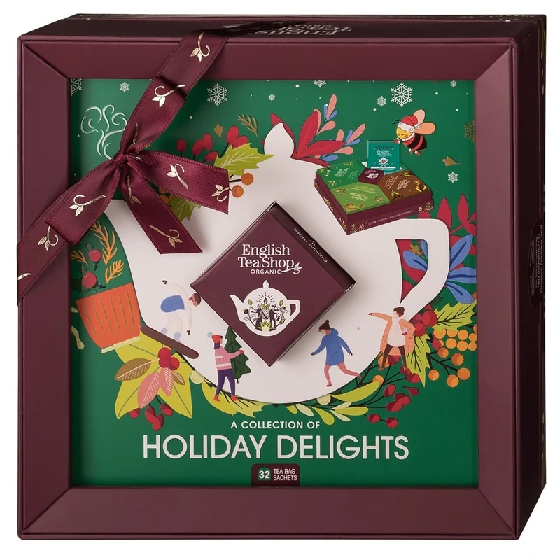 Holiday Delight Teeset in 4 verschiedenen Geschmacksrichtungen BIO 70g BN ENGLISH TEA SHOP
