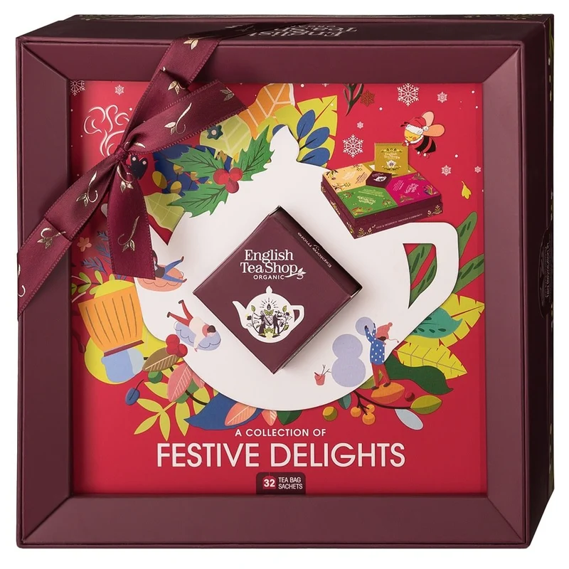 Tee-Set Festive Delight in 4 Geschmacksrichtungen BIO 70g BN ENGLISH TEA SHOP