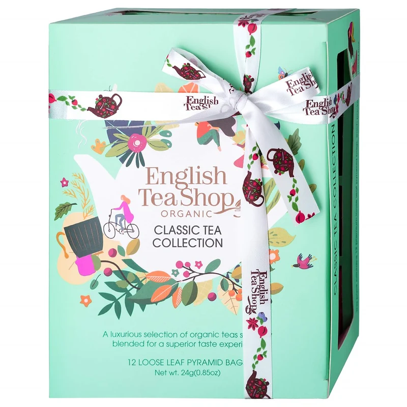 Classic Tea Collection Minztee-Set - 12 Pyramiden BIO ENGLISH TEA SHOP