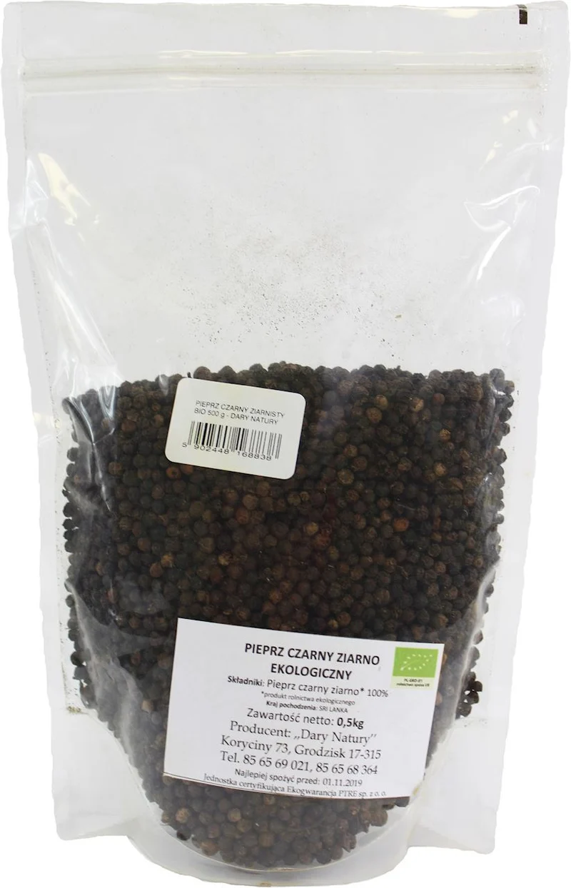 SCHWARZER HONIG BIO 500 g - HORECA (DARY NATURY)