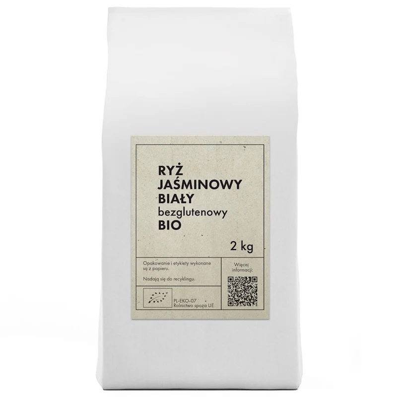 Glutenfreier weißer Jasminreis BIO 2 kg - THE PLANET
