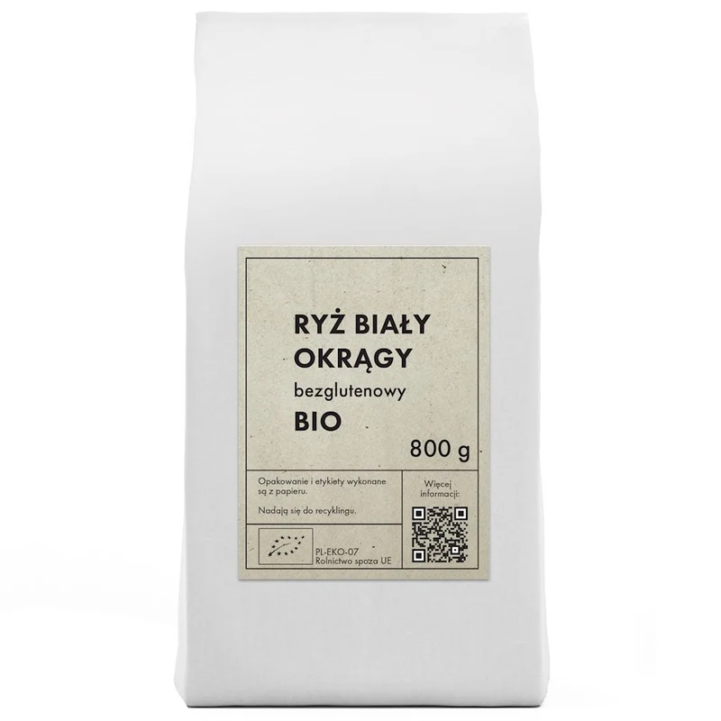 RIZ BLANC BIO sans gluten 800 g - THE PLANET