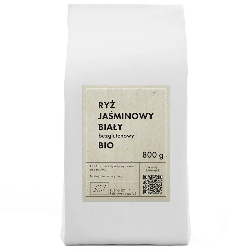Glutenfreier weißer Jasminreis BIO 800 g - THE PLANET