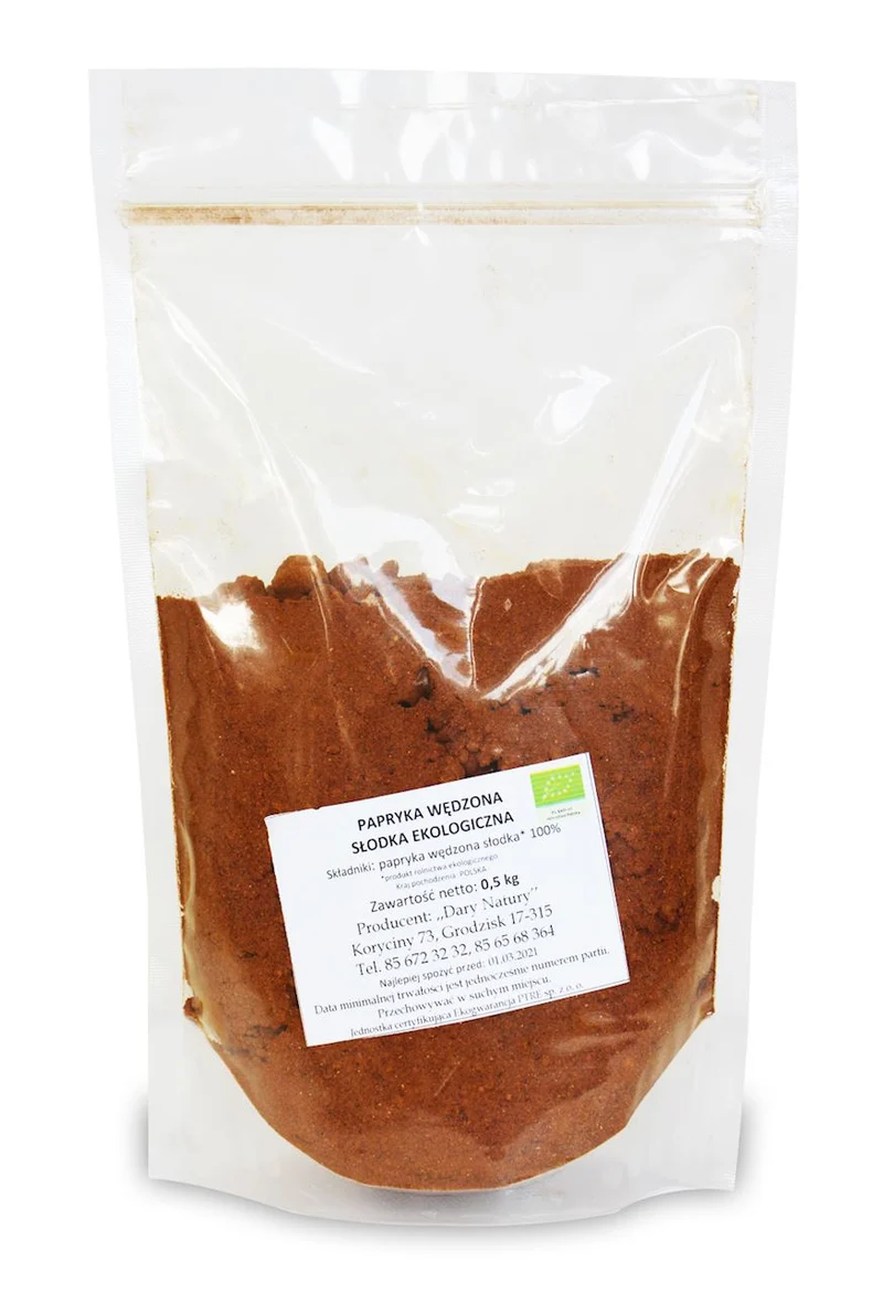 SMOOTH PAPERRYKA WĘDZONA BIO 500 g - HORECA (DARY NATURY)