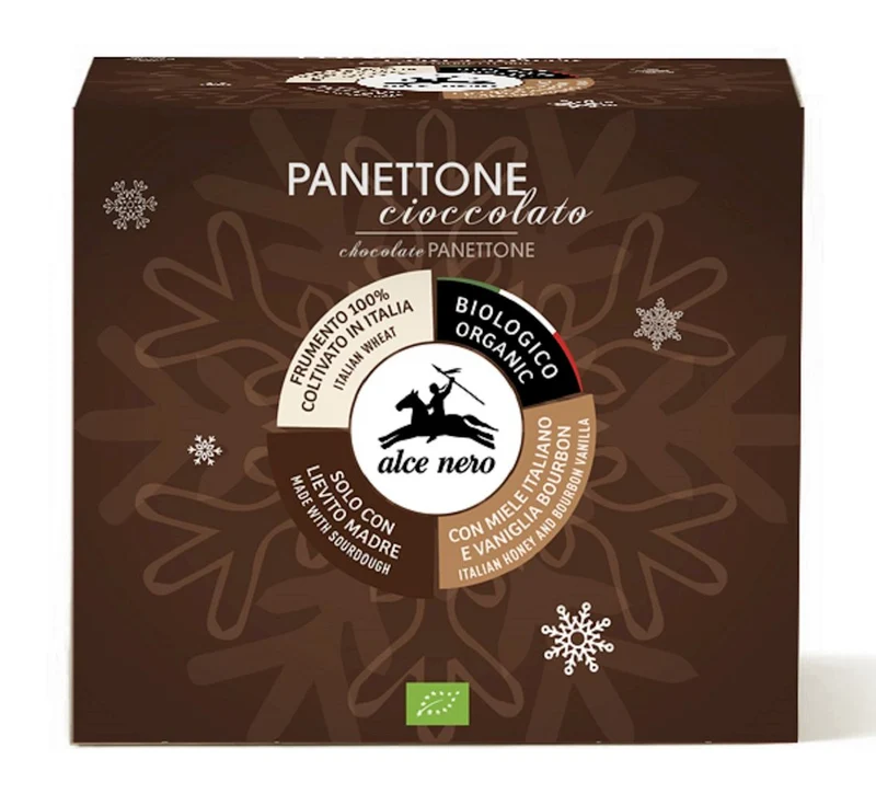 PANETTONE CIOCCOLATO BIO 750 g - ALCE NERO (SAISONALPRODUKT)