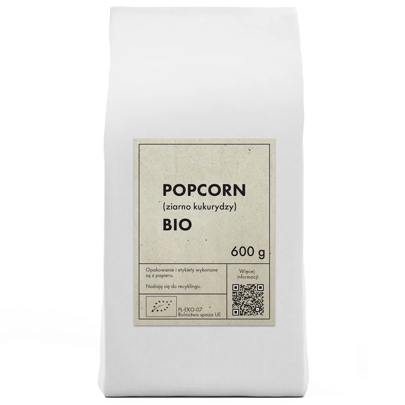 POPCORN (KORN-GETREIDE) BIO 600 g - THE PLANET