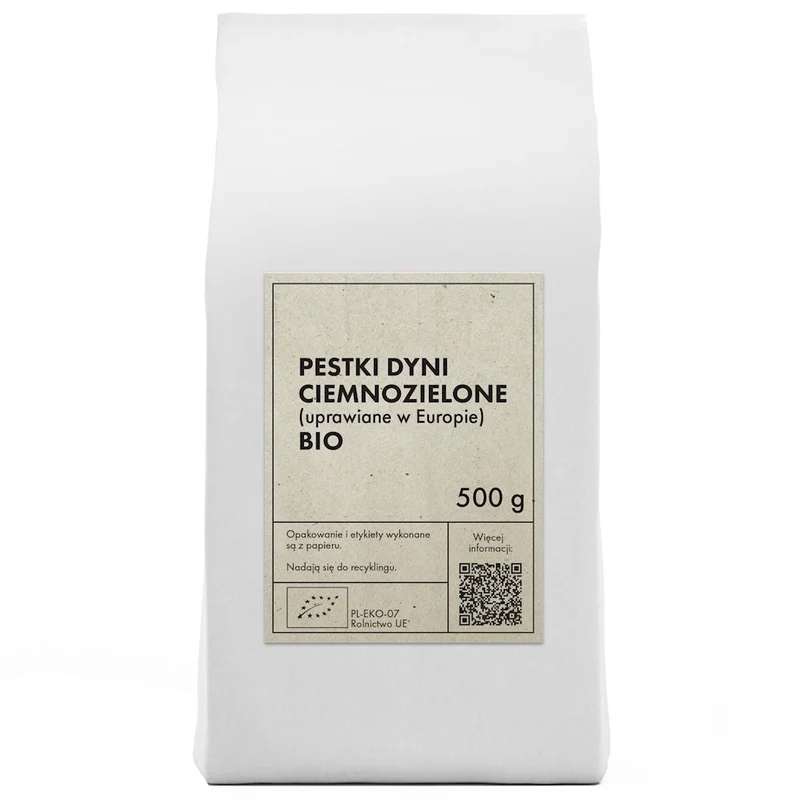 BIO 500 g - THE PLANET Graines de courge à peau foncée (cultivées en EUROPE) BIO 500 g - THE PLANET