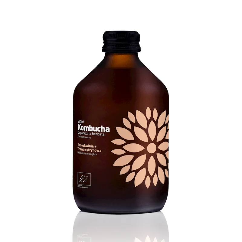 COMBUCHA AU BRUSSIN ET AU CITRON BIO 330 ml - VIGO