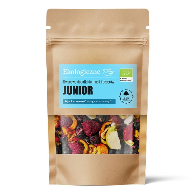Garnitures fruitées pour muesli et desserts JUNIOR BIO 20 g - DARY NATURY