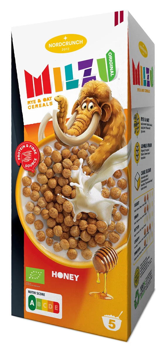 HONIGPROTEIN-KUGELN BIO 150 g - NORDCRUNCH (MILZU)