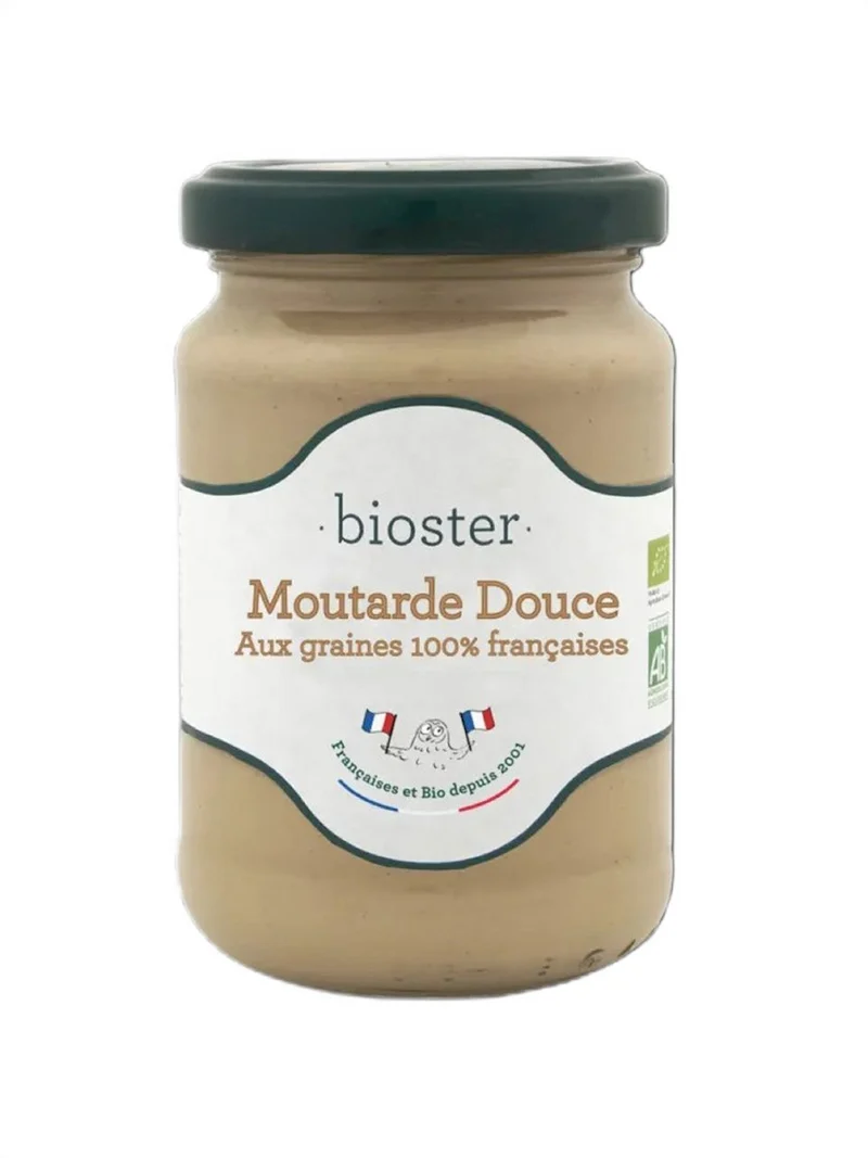 MOUTARDE BIO 200 g - BIOSTER