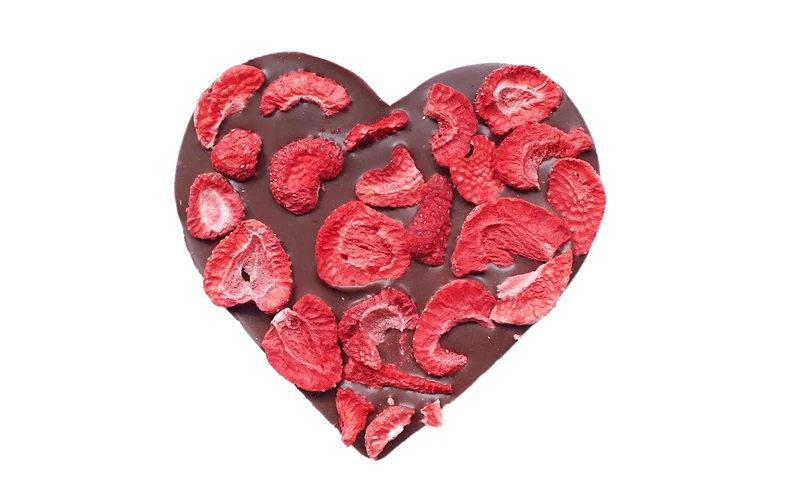CHOCOLAT LAIT EN COEUR AVEC TRUSCUCK SANS SUCRE SANS GLAVEN 80 g - SANTINI