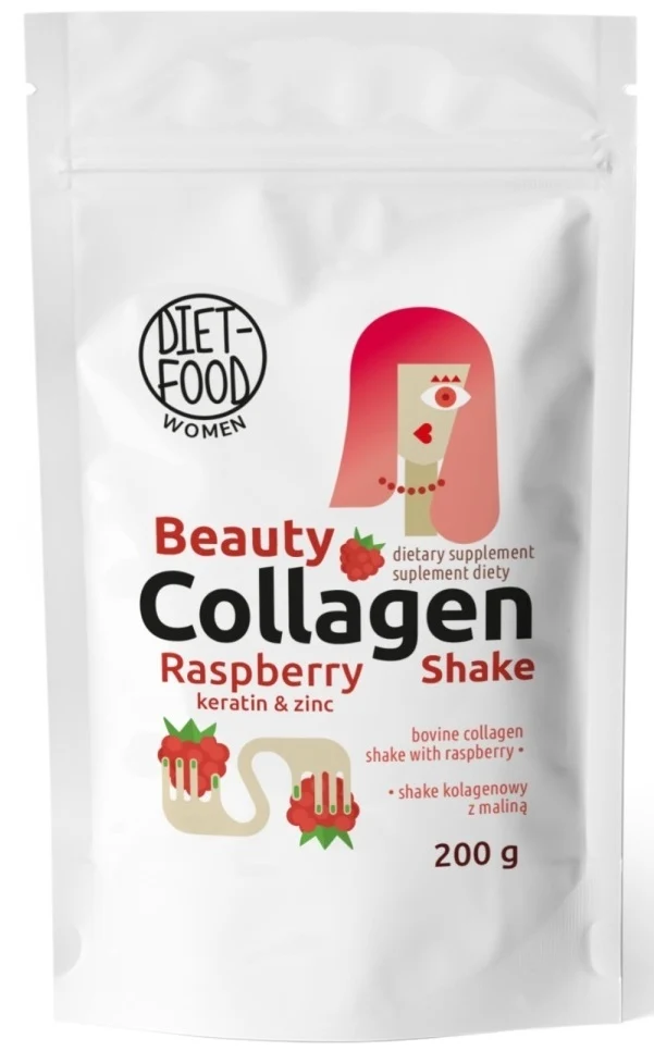KOLAGEN-SHAKE MIT KERATIN, ZINN UND MALIN 200 g - DIÄT-NAHRUNGSMITTEL (FRAUEN)