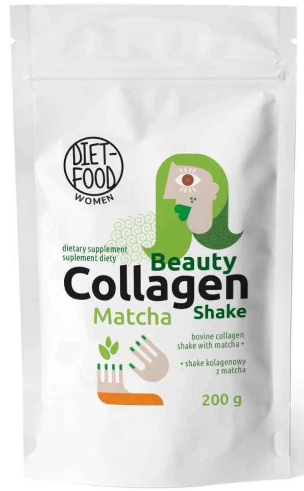 COLAGEN SHAKE MIT MATCHA 200 g - DIET-NAHRUNG (FRAUEN)