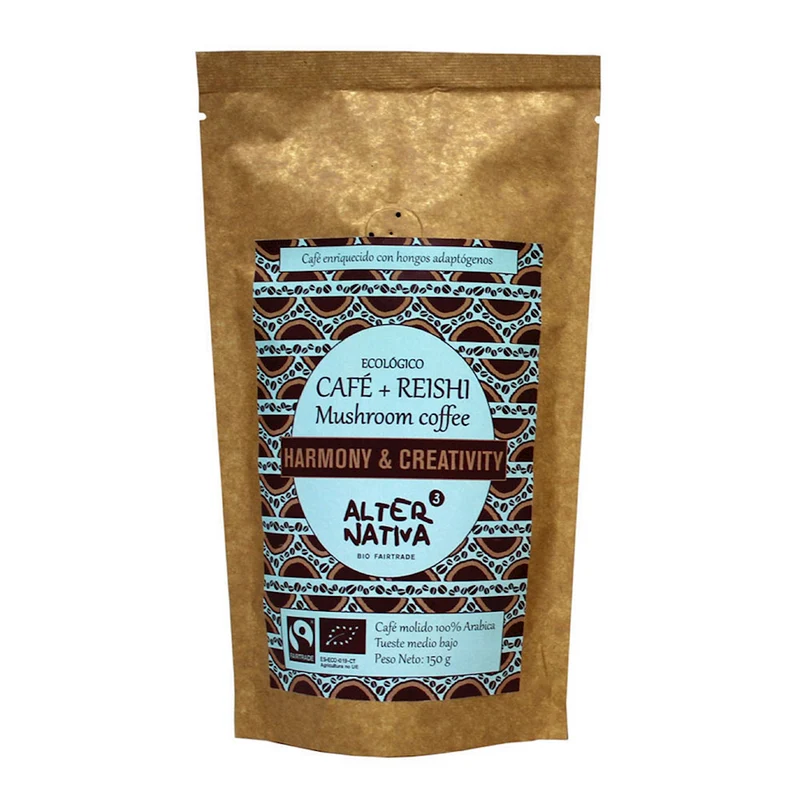 TRAITEMENT ÉQUITABLE LAIT ARABICA-SANS GLUTEN COFFÉ BIO 150 g - ALTERNATIVA3