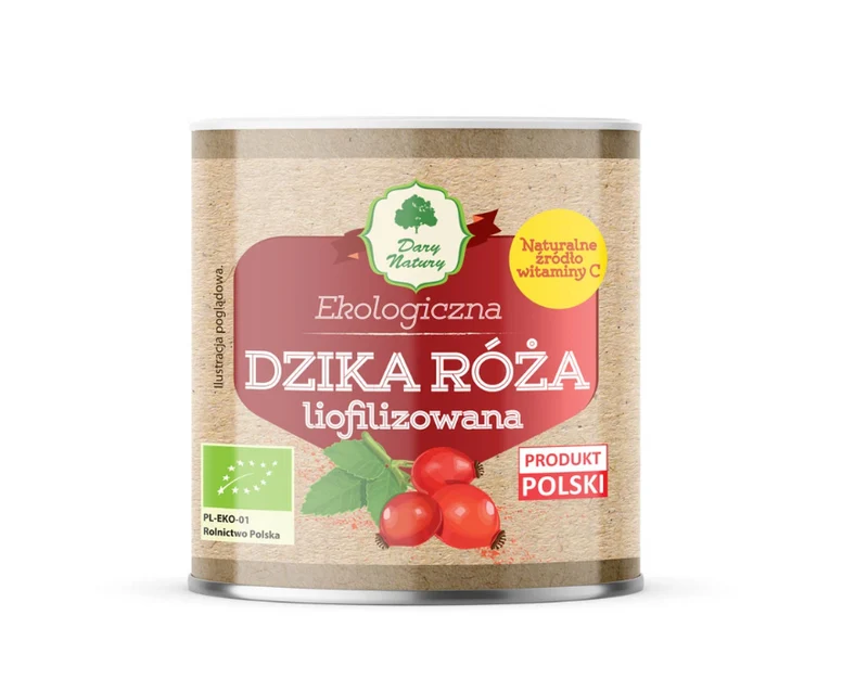 DAR OF NATURE LIOFILISED SPRINKED ROSE BIO 70 g - DARY NATURY