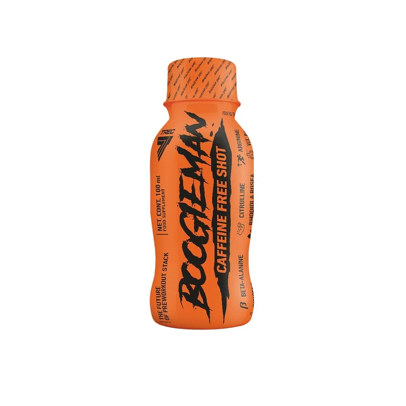Trec Boogieman Shot ohne Koffein 100 ml Eistee Pfirsich Geschmack