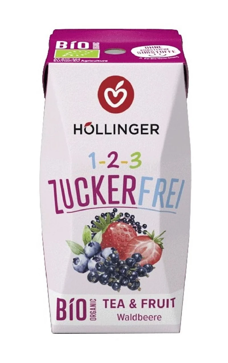 HOLLINGER Waldfruchtgetränk ohne Zucker BIO 200 ml - HOLLINGER