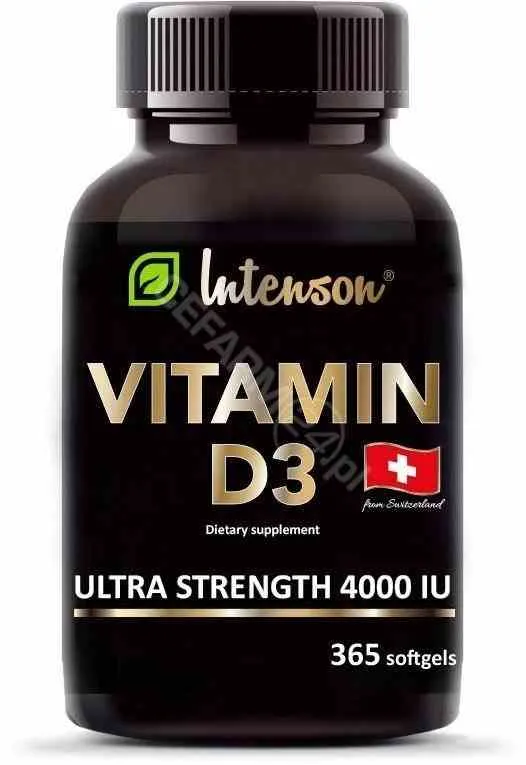 Intenson Vitamin D3 4000 IU 120 Kapseln