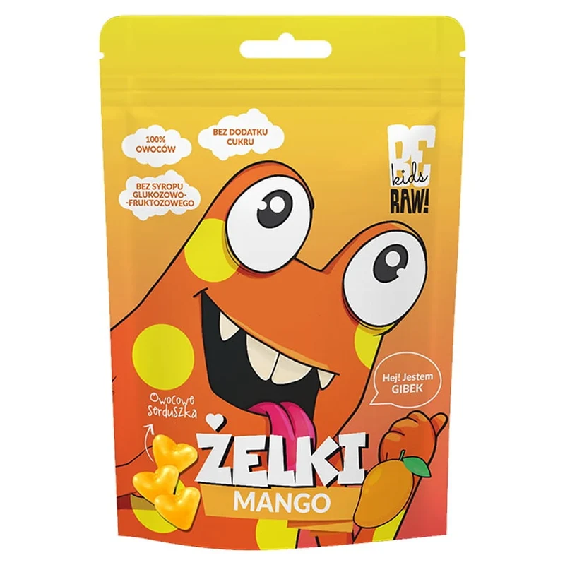 Żelki bez dodatku cukru Mango i Marakuja 35 g