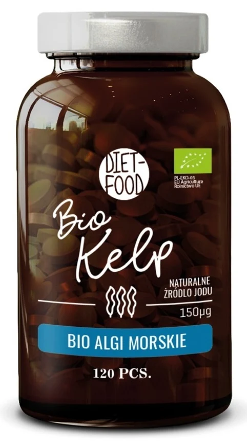 MEERESALGEN KELP BIO 120 TABLETTEN - DIÄT-NAHRUNG