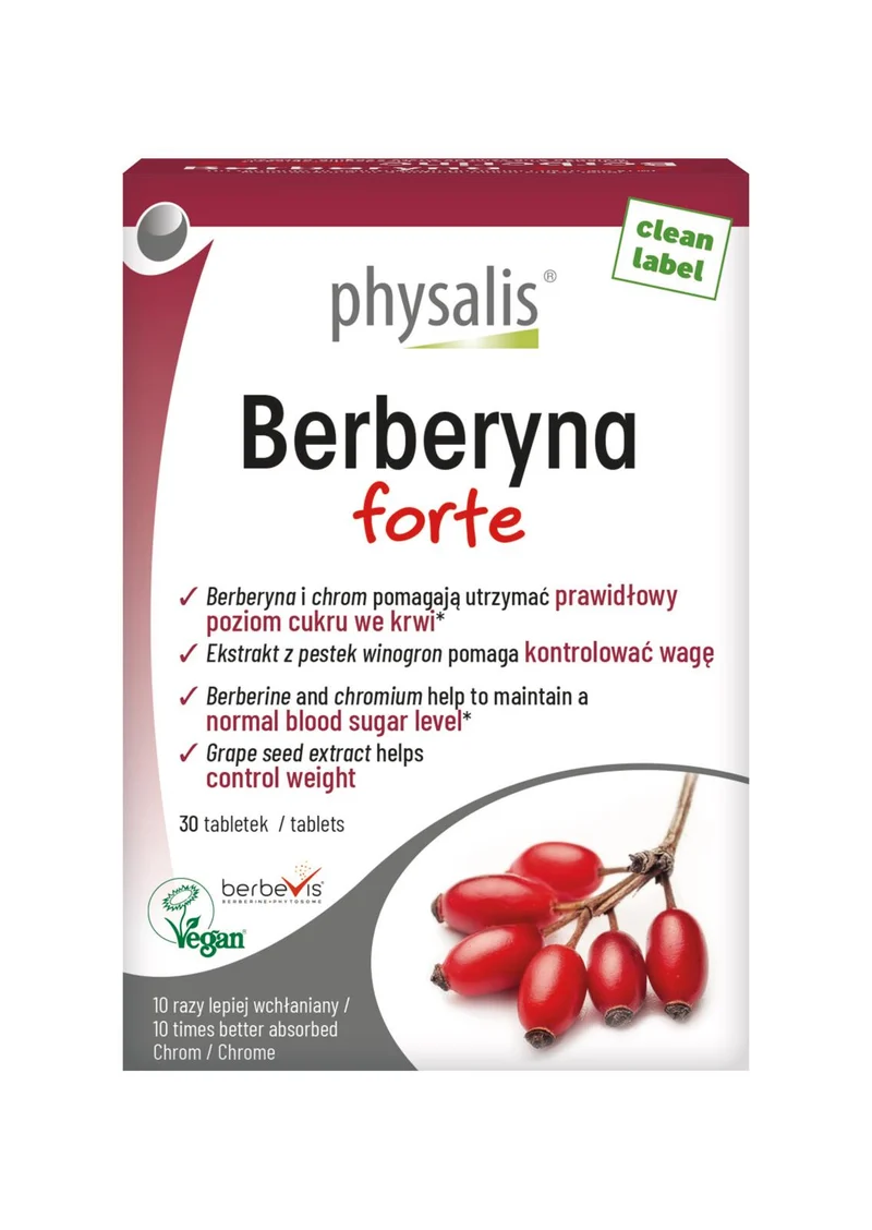 BERBERIN FORTE 30 TABLETTEN - PHYSALIS