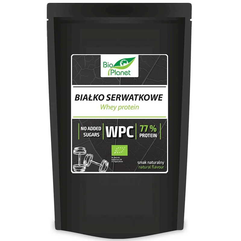 NATÜRLICHES GETREIDEPROTEIN (WPC 77) BIO 150 g - BIO PLANET