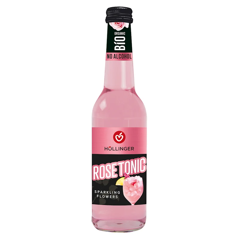 ROSE TONIC MUSIC DRINK BIO 330 ml - HOLLINGER