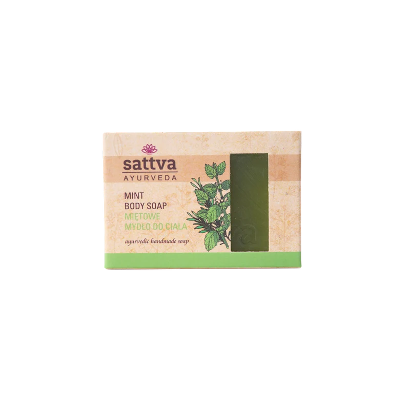 MINT BODY SOAP 125 g - SATTVA