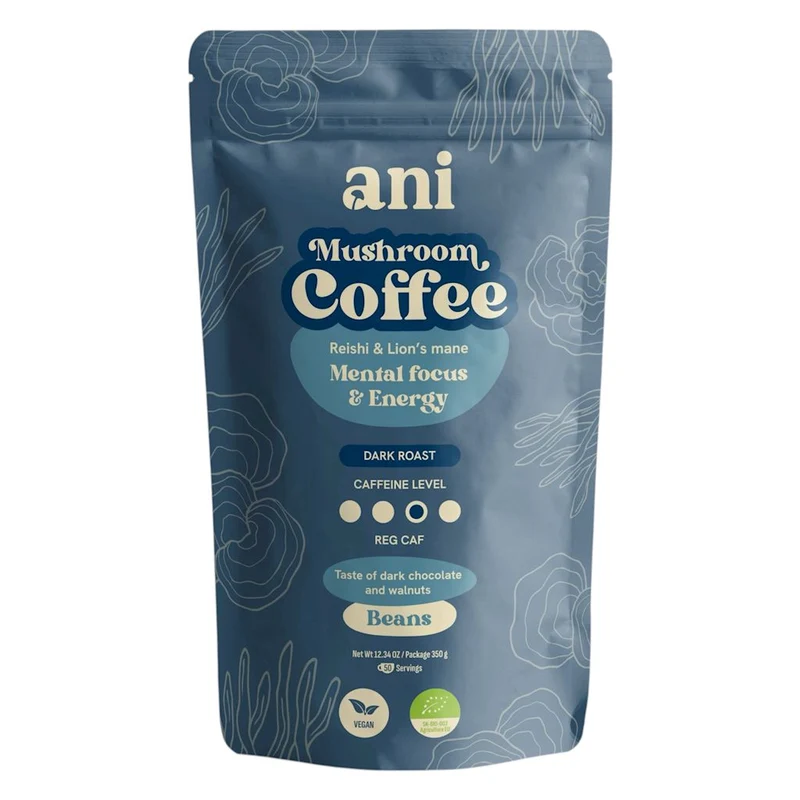 ARABISCHER BANNENKOFFEE MIT REISHI UND LÖWENMÄNNCHEN BIO 350 g - ANI