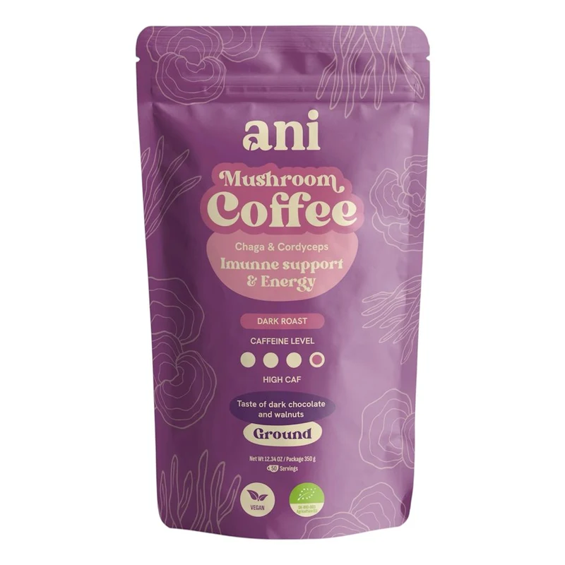 ARABICA-KAFFEE MIT CHAGA UND CORDYCEPS BIO 350 g - ANI