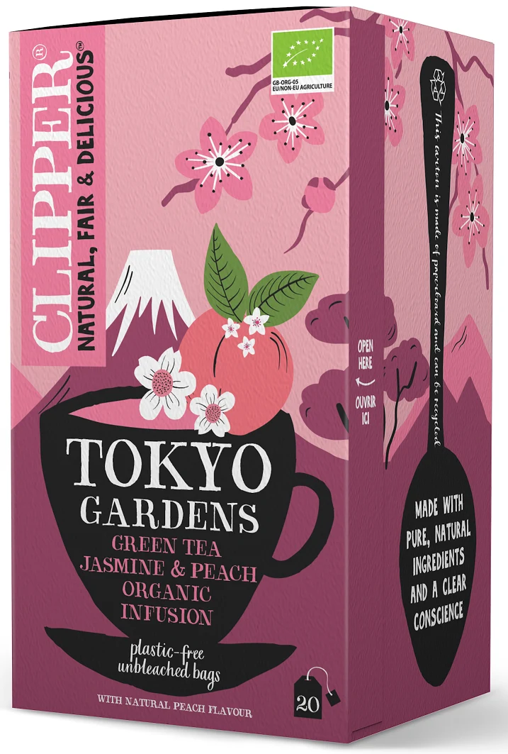 BROSKWIN TASTE JASMINE GREEN TEA BIO (20 x 2 g) 40 g - CLIPPER
