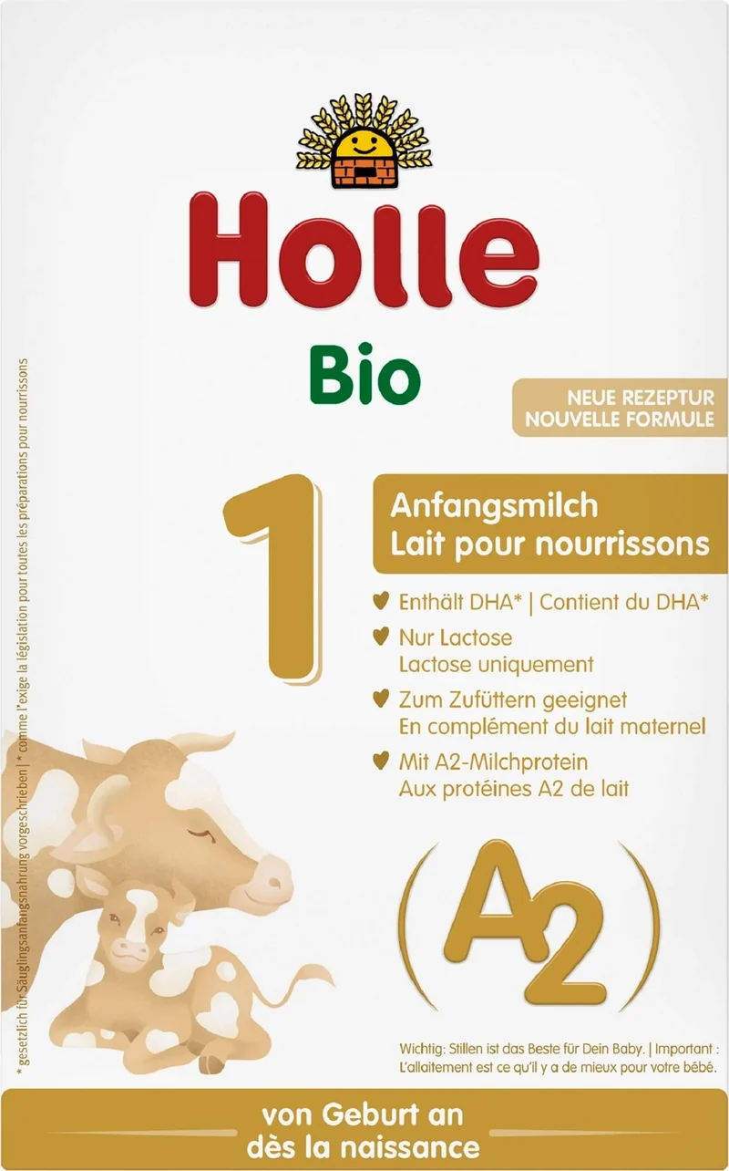 KUHMILCH FÜR BRUSTKINDER BIO 400 g - HOLLE