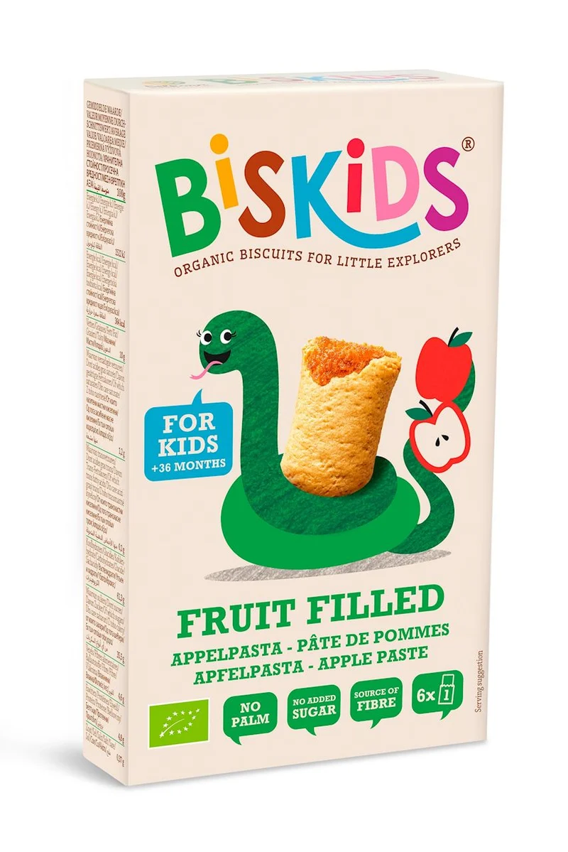 Apfelkuchen ab 3 Jahren BIO 120 g - BISKIDS