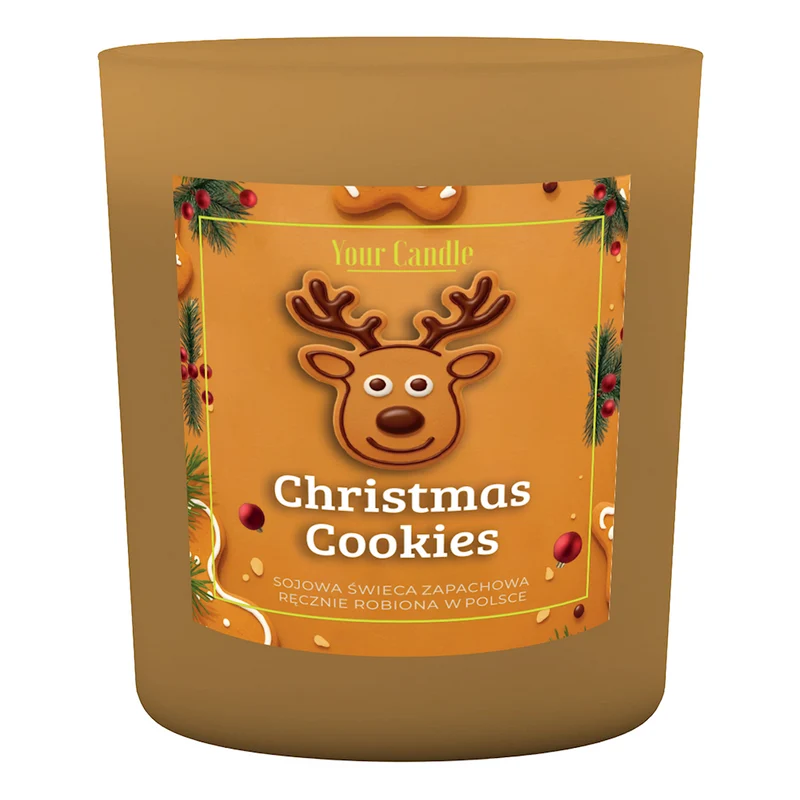 CHRISTMAS COOKIES SOY Wax Candle 180 ml - IHRE KERZE (JAHRESZEITPRODUKT)