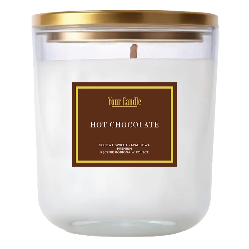 HOT CHOCOLATE SOY Wachskerze 180 ml - IHRE KERZE (SAISONPRODUKT)