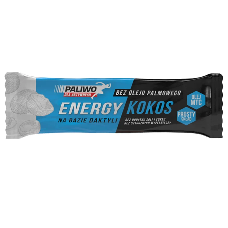 ENERGY BATON Coconut + GUARANA 50 g - KRAFTSTOFF FÜR AKTIVITÄT DATUM: 11.2025