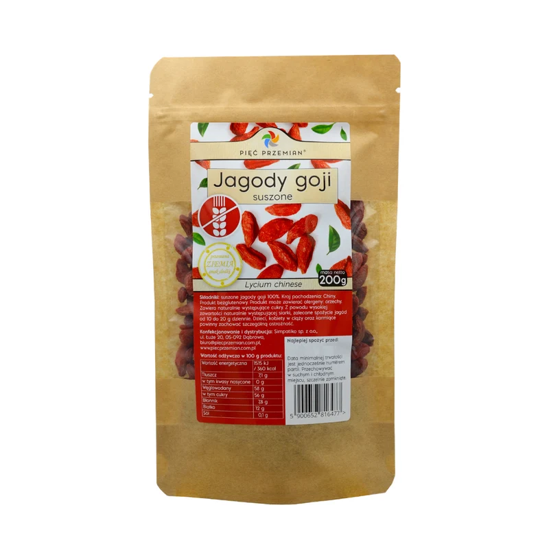 FIVE CHANGES getrocknete Gojibeeren 200g