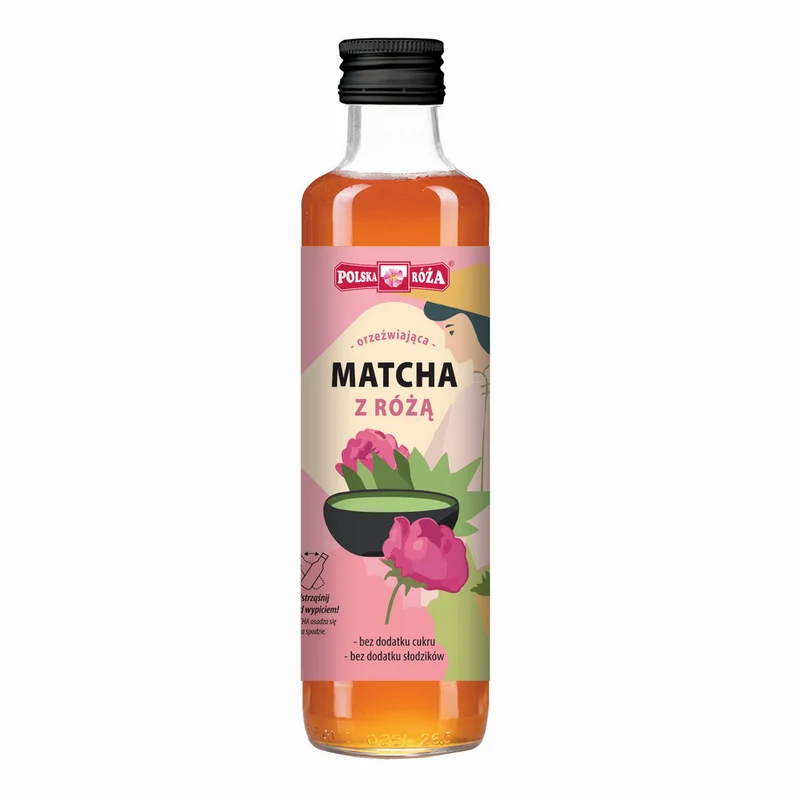 Matcha Tee mit Rose 250ml POLEN RÓŻA