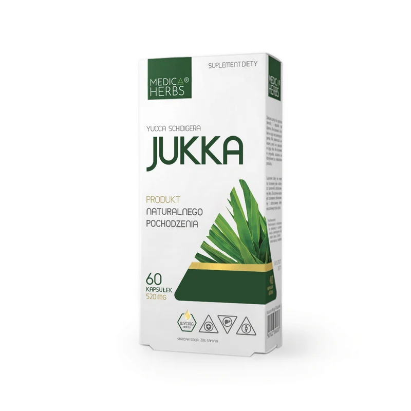 MEDICA HERBS Yucca 520mg, 60 Kapseln.