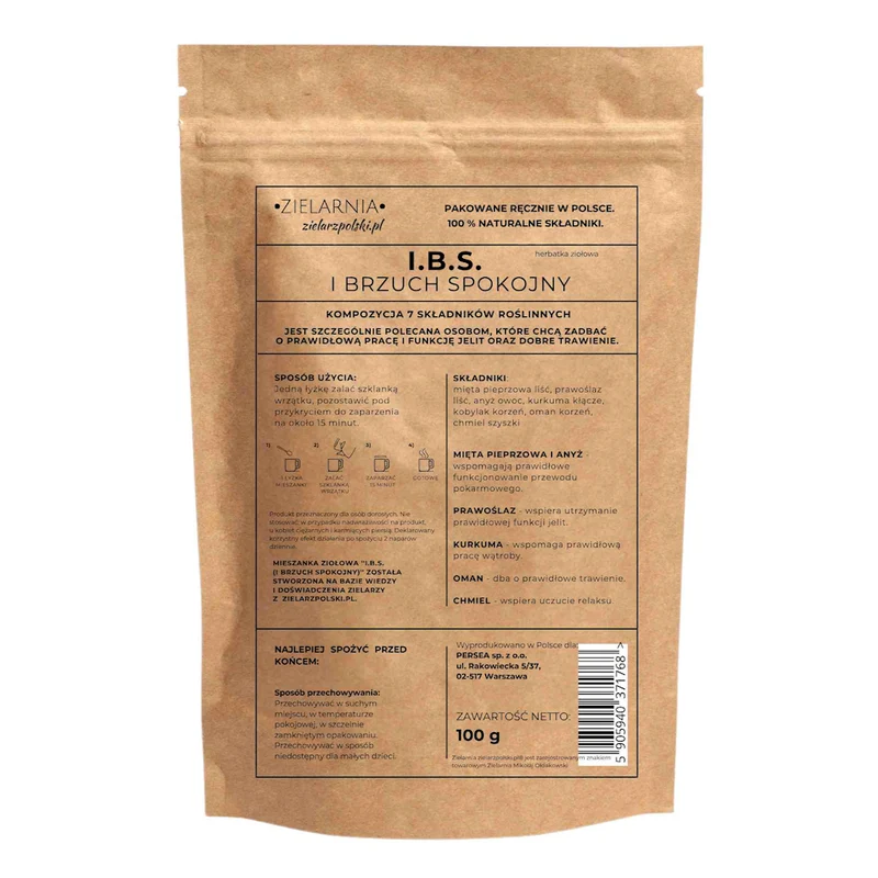 I.B.S.-Kräutertee 100g ZIELARZPOLSKI.PL