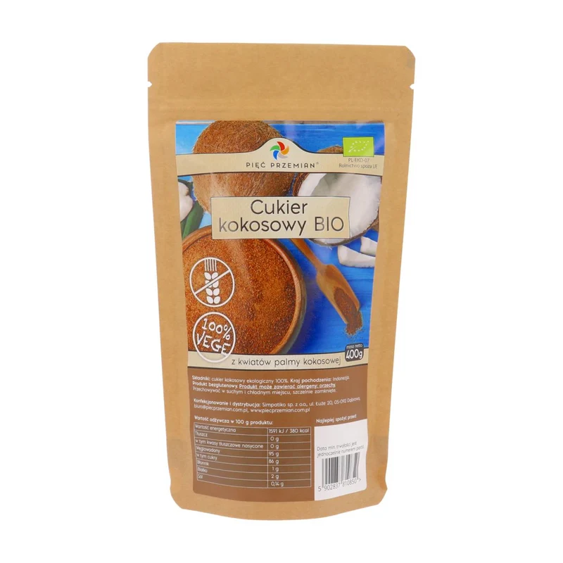FIVE CHANGES Kokosnusszucker BIO 400g