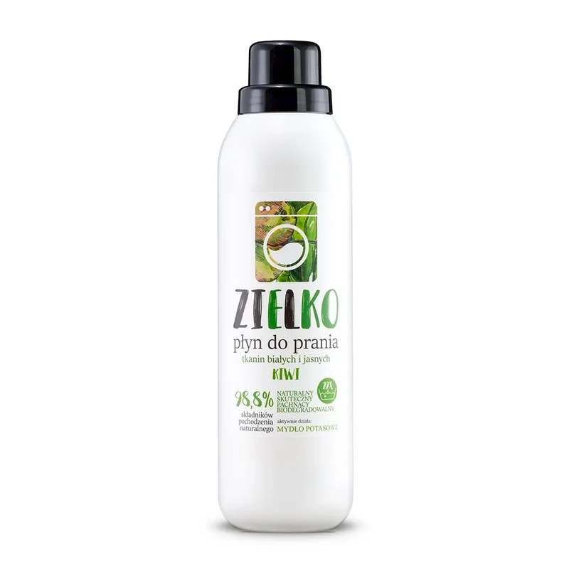 GREEN Waschmittel für weiße und helle Stoffe - kiwi 1000ml