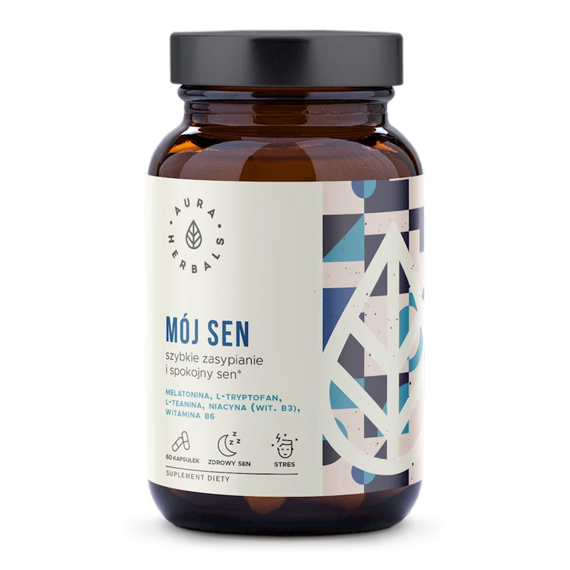 AURA HERBALS My Sen - schnelles Einschlafen und erholsamer Schlaf 60 Kapseln.