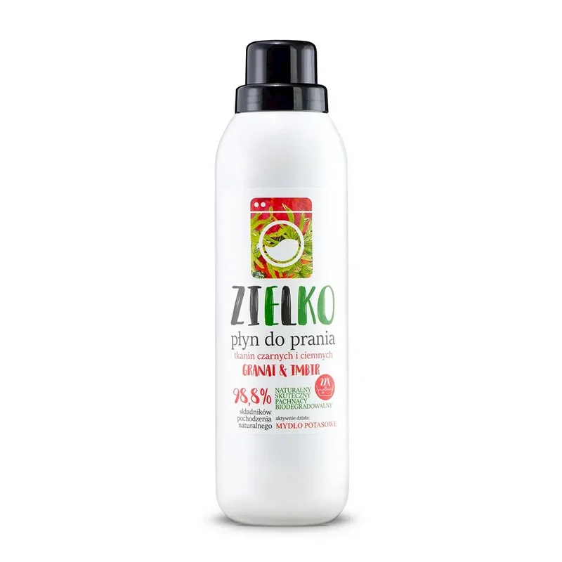 GREEN Waschmittel für schwarze und dunkle Stoffe - Granatapfel & Ingwer 1000ml