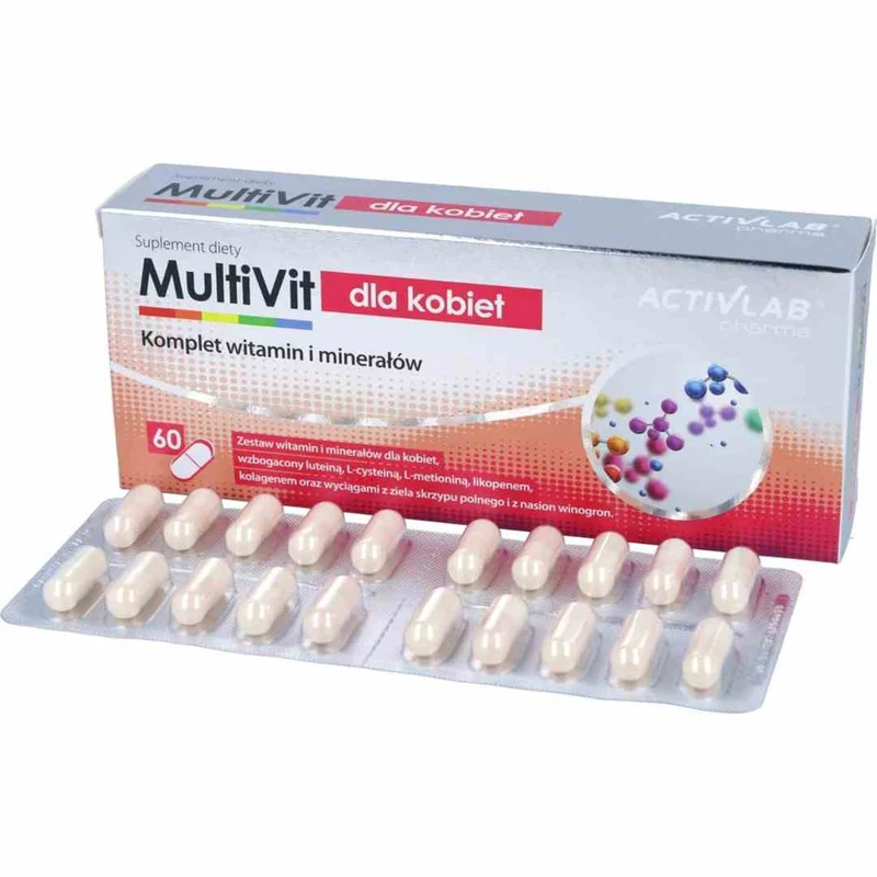 ActivLab Multivit pour Femmes 60 gélules