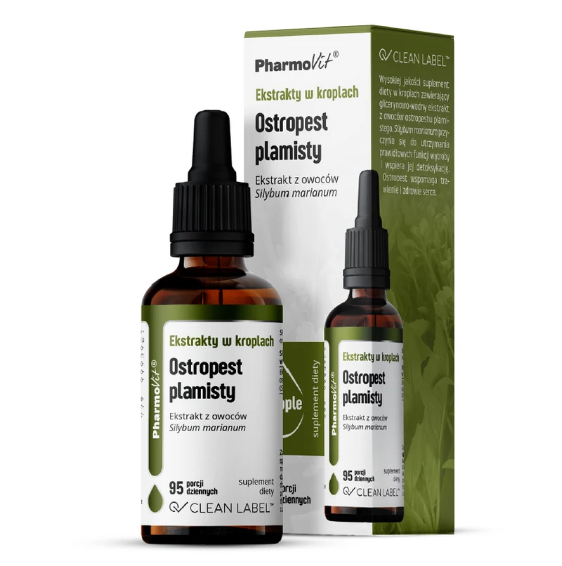 Glukosefreie Wegerichsamenextrakte in Tropfen 30 ml - PHARMOVIT (CLEAN LABEL)