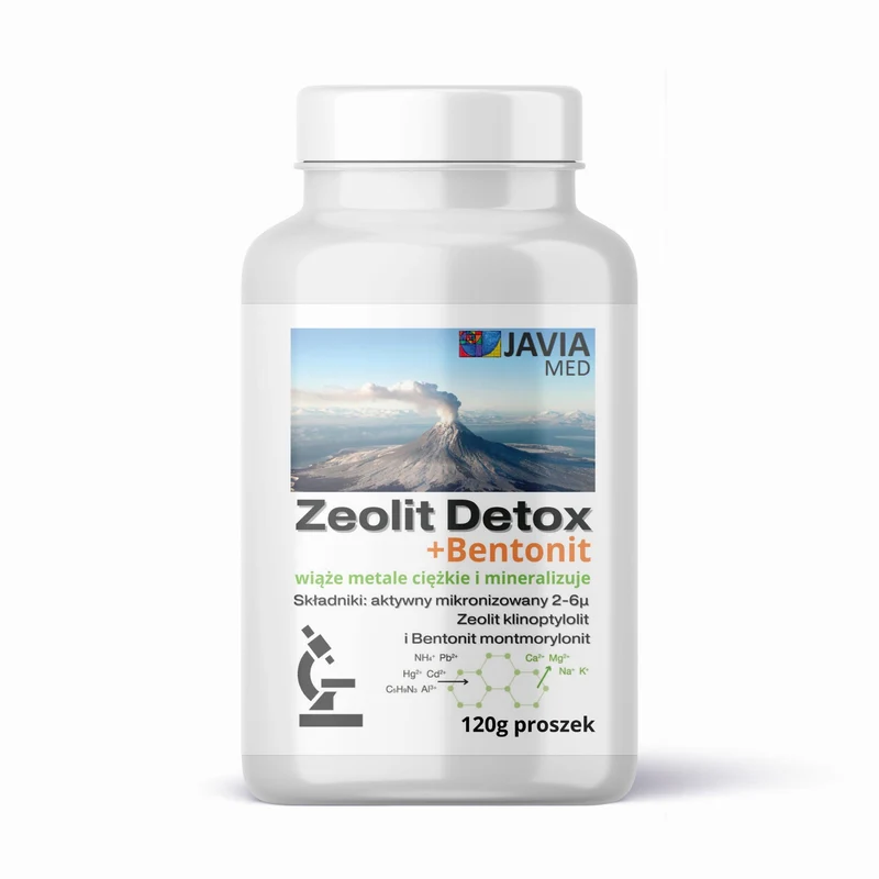 JAVIA Zéolite Detox + Bentonite (120 g)